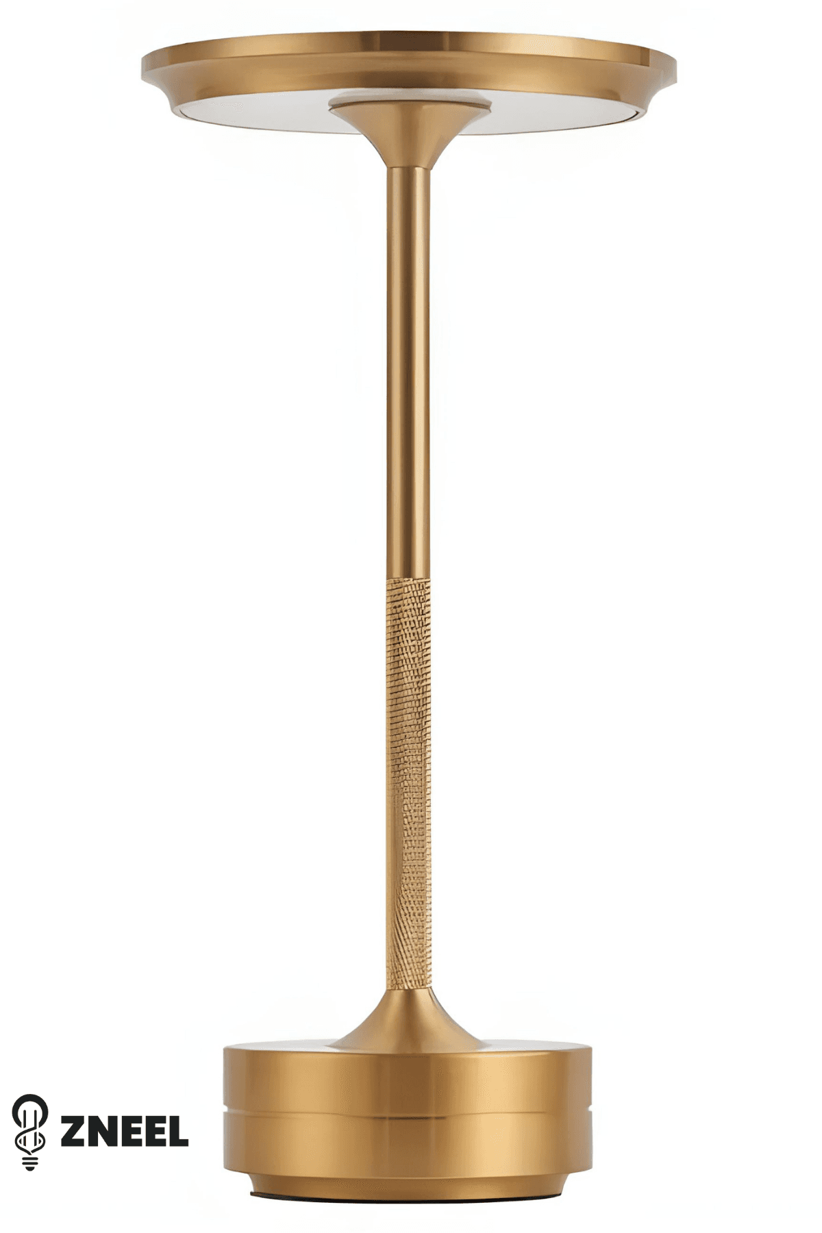 Premium %100 Alüminyum Şarjlı Masa Lambası – 3 Renk Dimli LED, 29 cm, Type-C, 8 Saat Kullanım. - Küçük 8