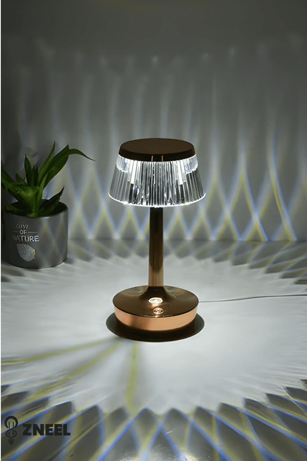 Premium Şarjlı Masa Lambası – 3 Işık Modu, Type-C, Dimlenebilir, 8 Saat Çalışma– 3,5w - Küçük 2