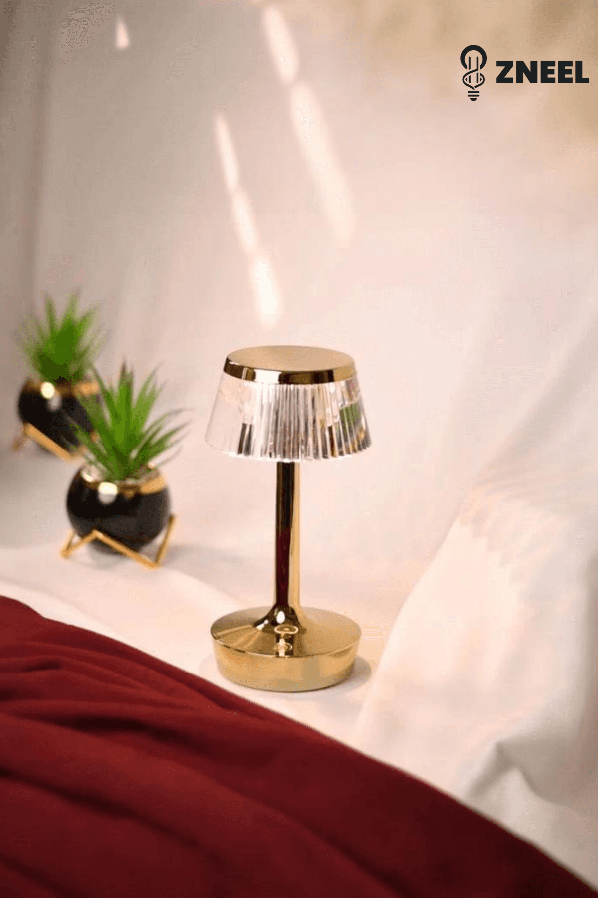 Premium Şarjlı Masa Lambası – 3 Işık Modu, Type-C, Dimlenebilir, 8 Saat Çalışma– 3,5w