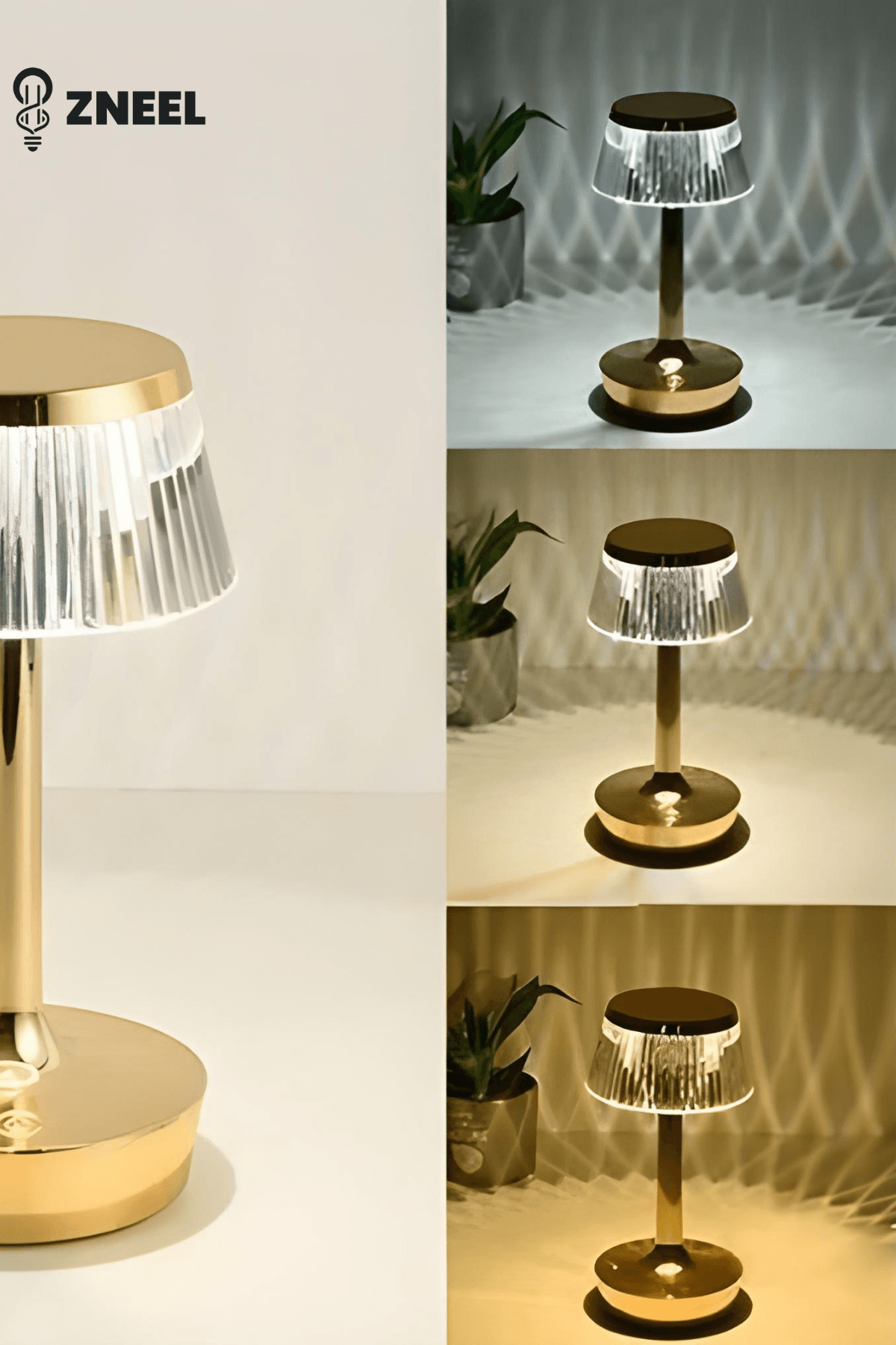 Premium Şarjlı Masa Lambası – 3 Işık Modu, Type-C, Dimlenebilir, 8 Saat Çalışma– 3,5w - Küçük 7