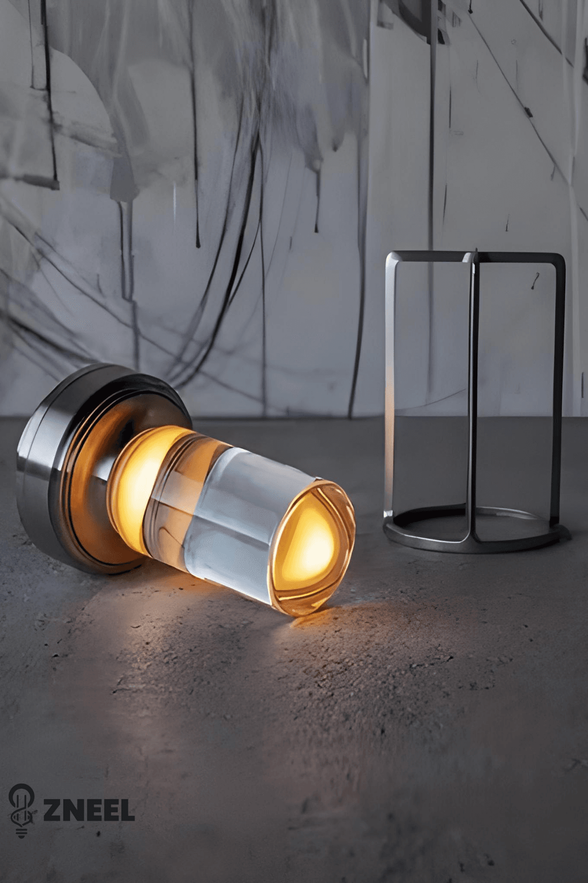 Premium Şarjlı Masa Lambası–3 Işık Modu, Type-C, Dimlenebilir, 8 Saat Çalışma–Dekoratif Lamba - Küçük 3