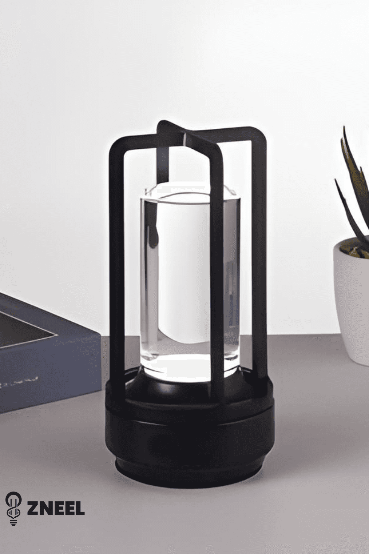 Premium Şarjlı Masa Lambası–3 Işık Modu, Type-C, Dimlenebilir, 8 Saat Çalışma–Dekoratif Lamba