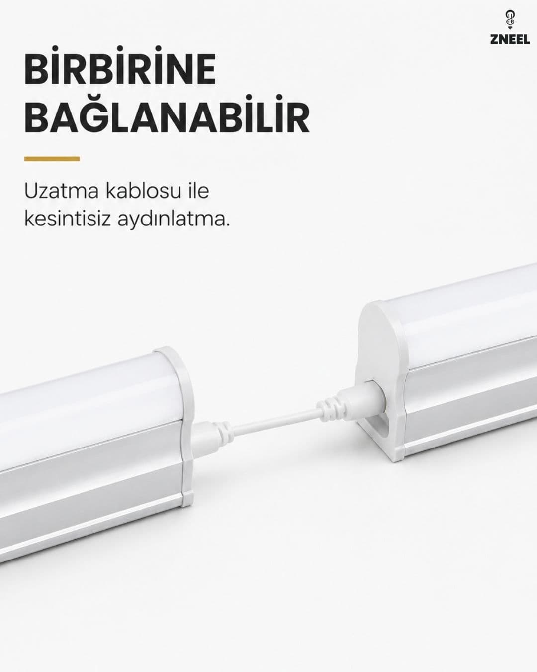 30 CM T5 LED Armatür | Güçlü 6500K Beyaz Işık - Küçük 2