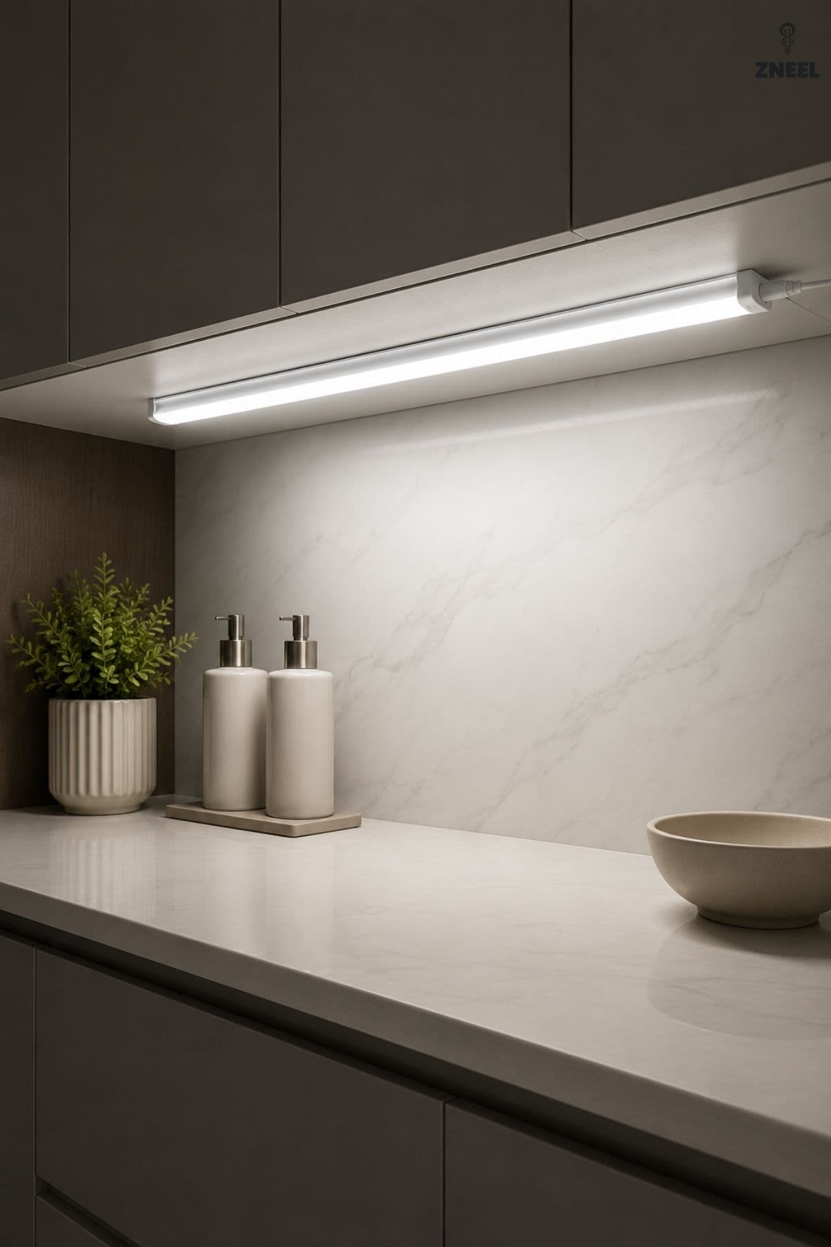 30 CM T5 LED Armatür | Güçlü 6500K Beyaz Işık - Küçük 5